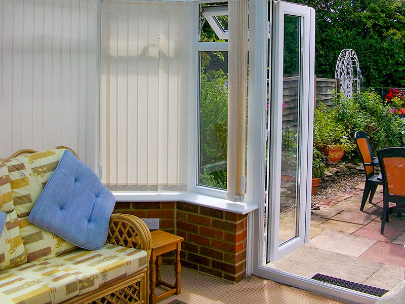 patio and bi-fold doors from solo